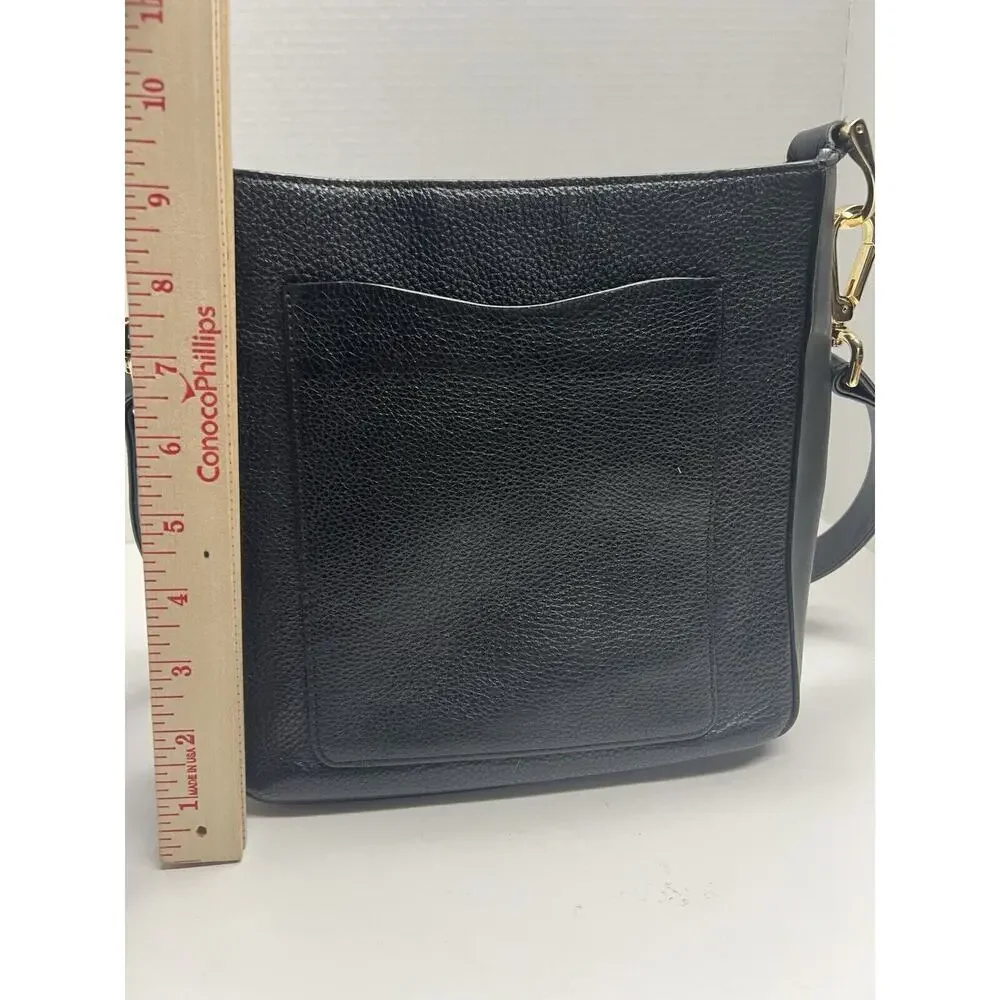 Rebecca Minkoff Women’s Jody Black Leather Feedbag Shoulder Strap